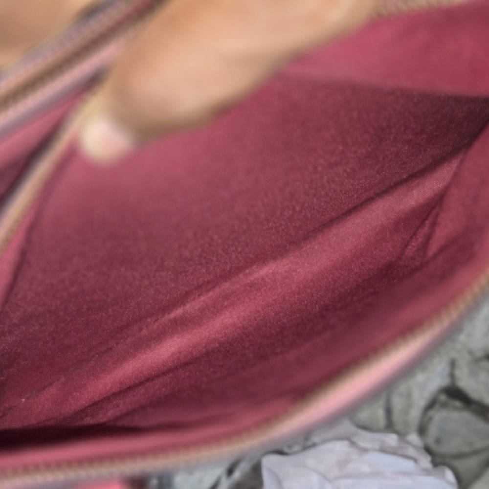 Coach Pink Leather Tote Bag - Picture 6 of 10